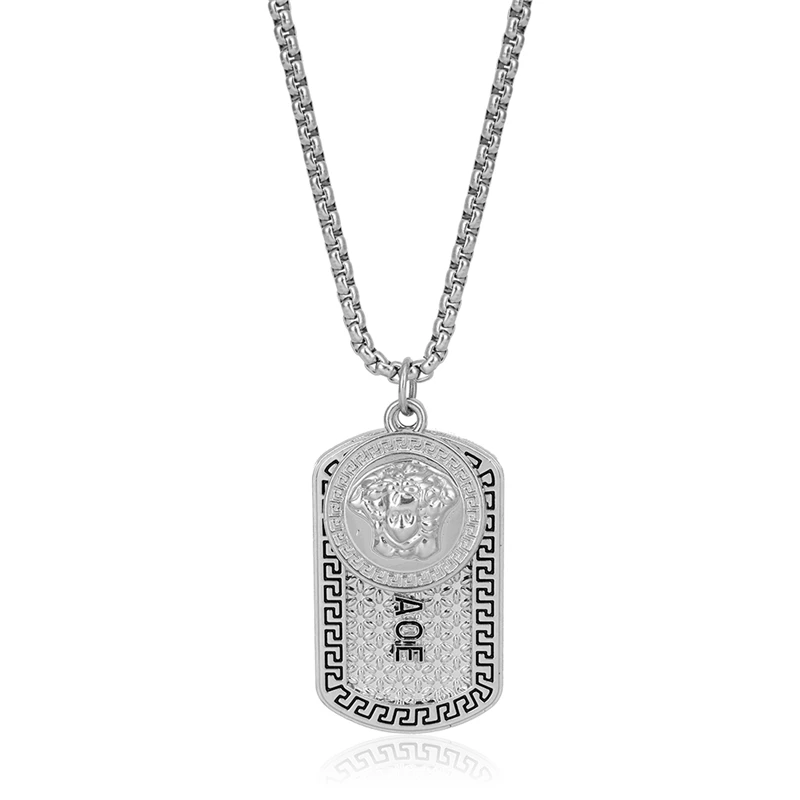 hot selling stainless steel famous brand hip hop portrait pendant necklace for men women jewelry 2022 new free global shipping
