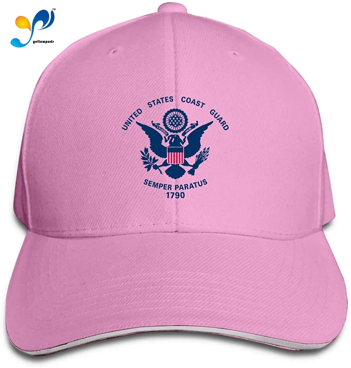 

United States Coast Guard 1790 Men Women Classical Hat Fashionable Peak Cap Hats