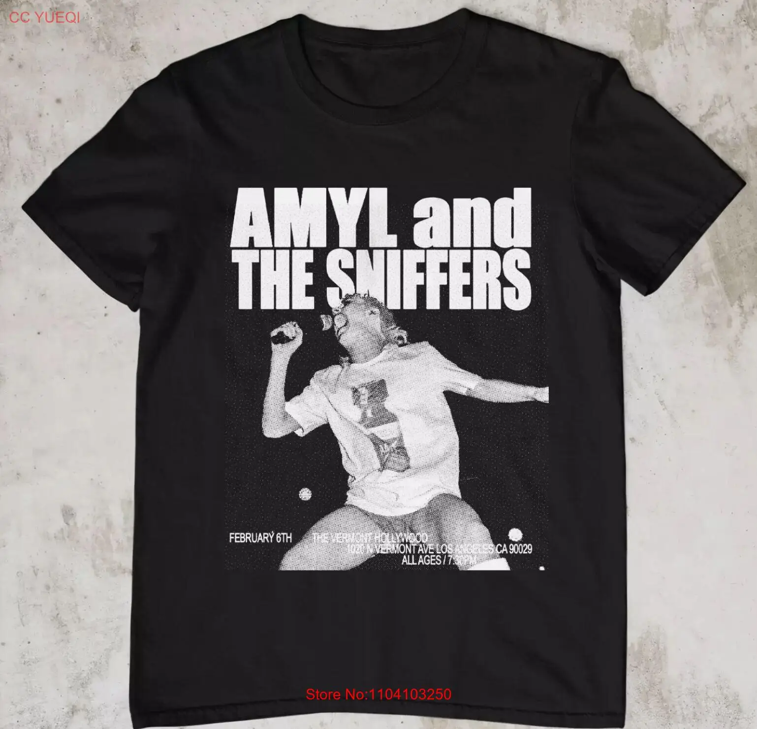 НОВАЯ редкая подарочная рубашка Amyl And The Sniffers черного цвета от S до 5XL