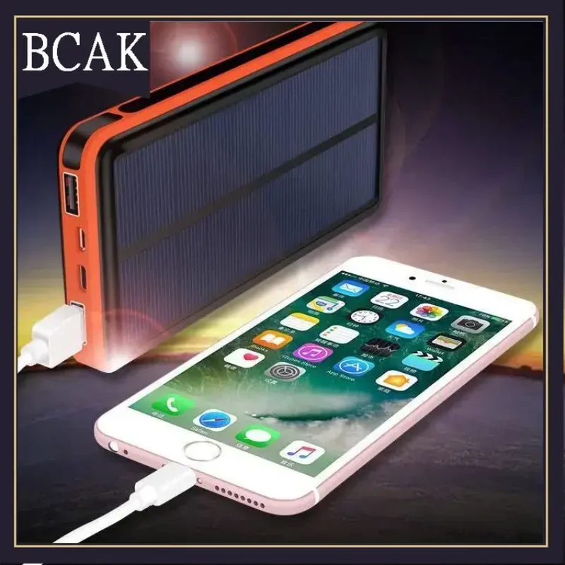 Горячий стиль BCAK беспроводной внешний аккумулятор 10000 мАч солнечный мобильный