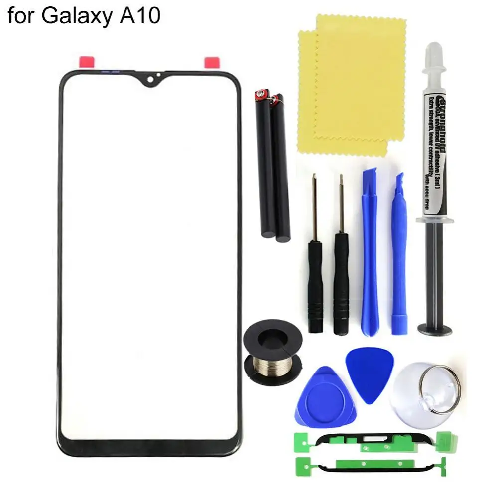 

Replacement Front Glass Lens Screen LOCA Tools Kit for Samsung Galaxy A10-A90