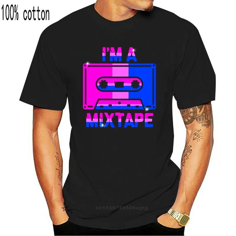 

New Arrival Sunlight T-Shirt For Men Classical Novelty I'm A Mixtape Bisexuality Bisexuality Bisexuality T Shirts