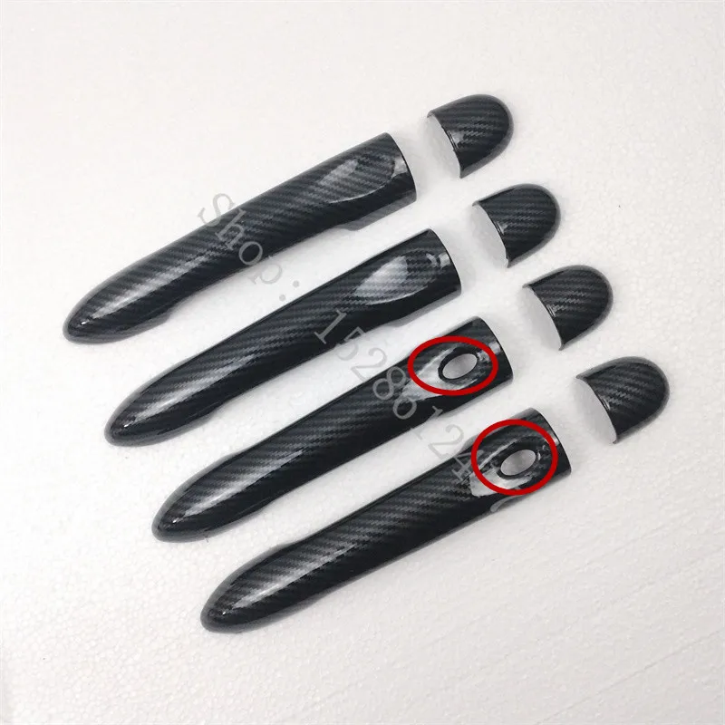 

Автомобильные наклейки из углеродного волокна для Renault ZOE Z.E 2012, 2013, 2014, 2015, 2016, 2017, крышка дверной ручки, отделка, Аксессуары для стайлинга авто...