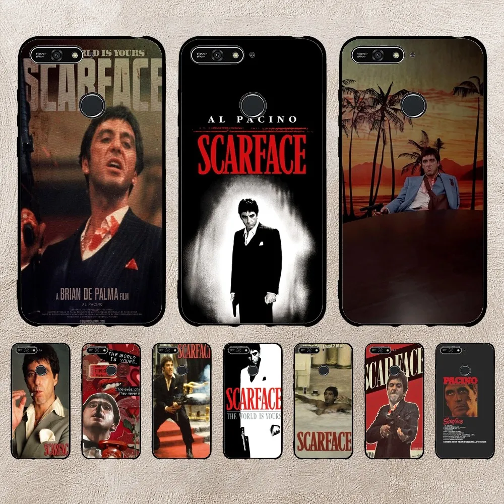 Чехол для телефона Scarface 1983 пленка Xiaomi 11 Redmi Note 5G 8T 9A 9 10T Note8Pro Note9 12 черный чехол