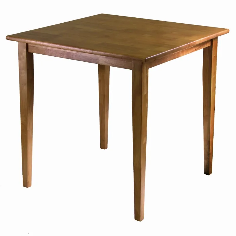 

Winsome Wood Groveland Square Dining Table, Light Oak Finish dinner table