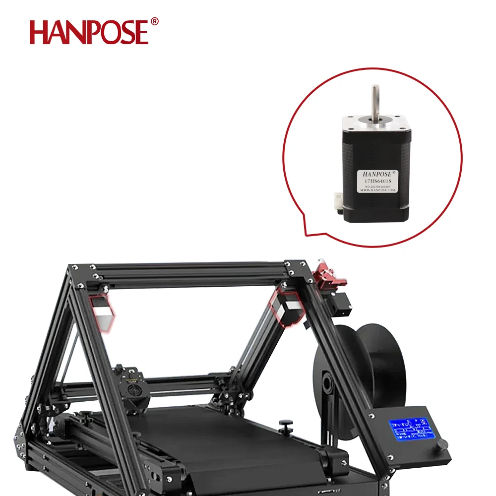 Гибридный двухфазный шаговый двигатель nema 17 60 мм 1 7 А 0 70 нм 4 провода 17HS6401S для