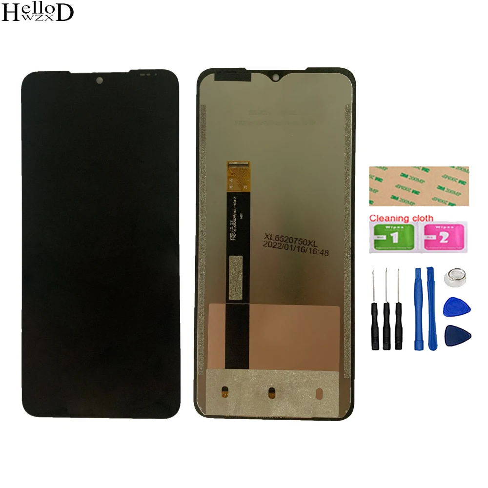 ЖК-дисплей сенсорный экран Переднее стекло дигитайзер в сборе для Umidigi Bison X10S X10G