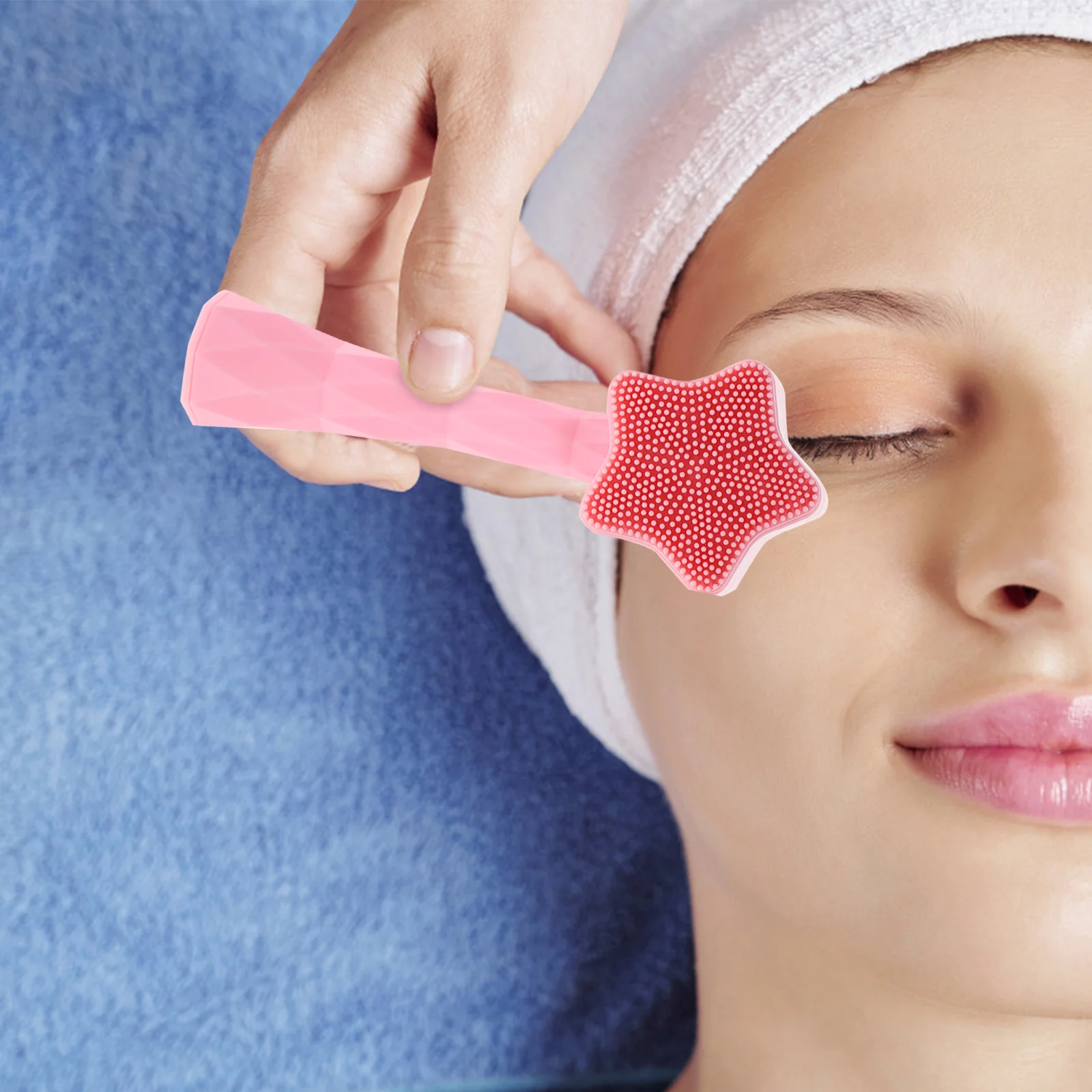 Очищающая силиконовая щетка для лица скраб тела массажные средства по уходу за