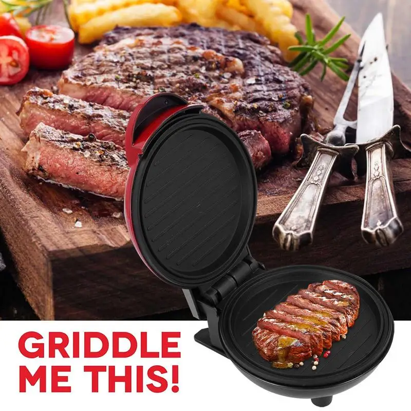 

Pancake Maker Machine Non-Stick Electric Round Griddle Baking Pan Cake Steak Maker Waffle Maker Machine for Sandwich Cookies