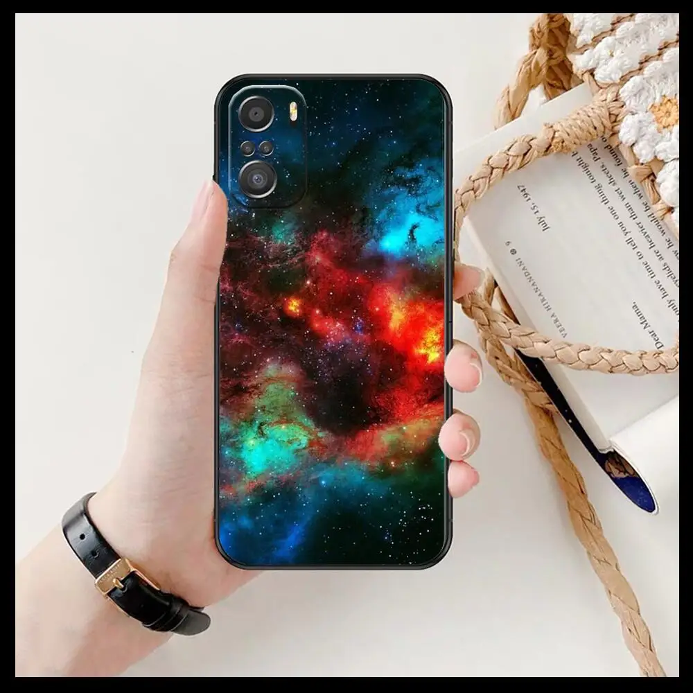 Чехол для телефона cosmic galaxy xiaomi redmi 11 Lite pro Ultra 10 9 8 MIX 4 FOLD 10T Черный силиконовый чехол