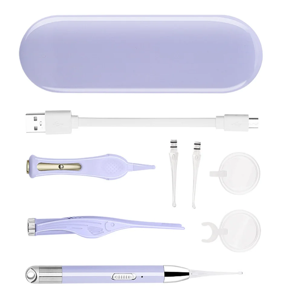 

3Pcs Safe Luminous Helpful Ear Picks Ear Pick Set Ear Spoons for Adults Child Ears