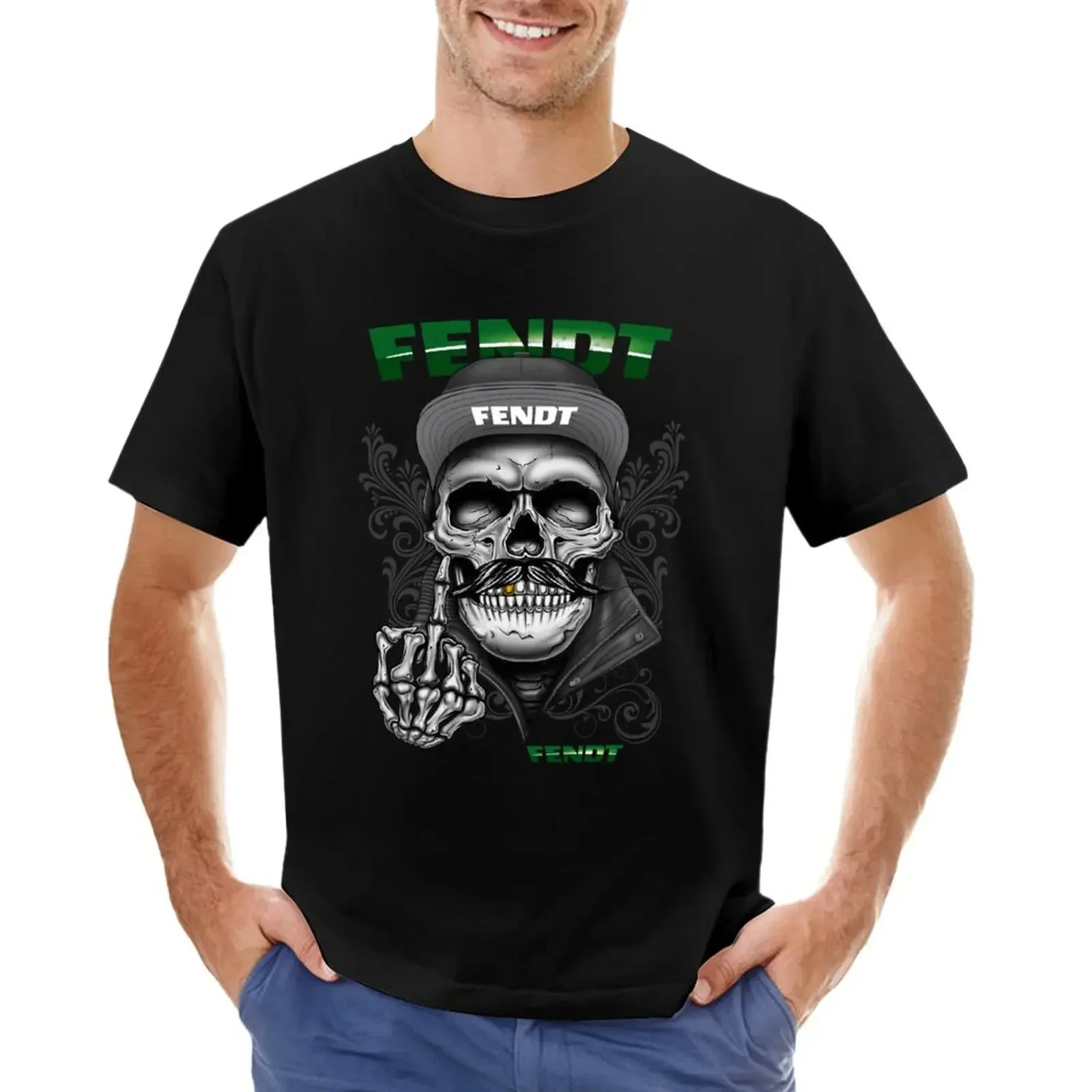 Футболка FENDT винтажная одежда новая коллекция великолепные мужские футболки