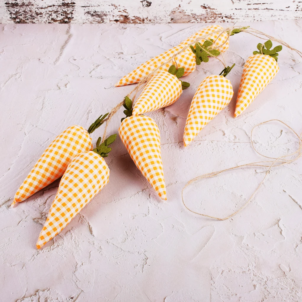 

8 шт., пасхальные подвесные украшения в виде моркови