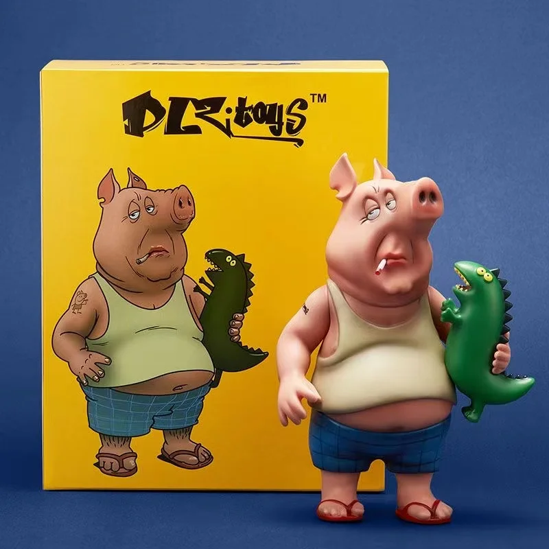 

George Pig Mr Dinosaur Is A Creative Spoof Playing with 17cm Figures Movable joint Model Vinyl Doll Collect Toys Family Decorat