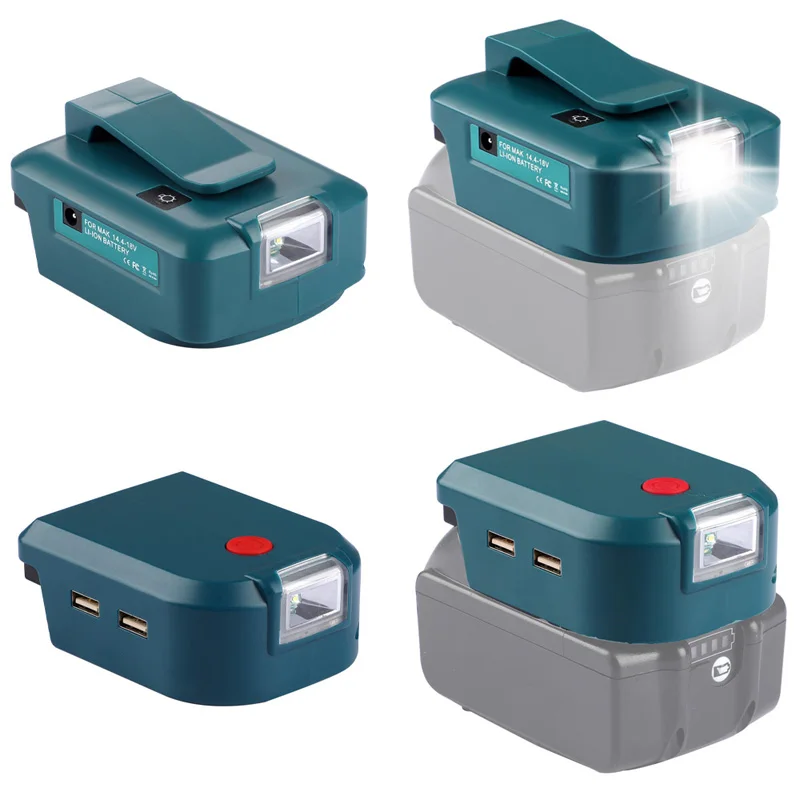 Новый светодиодный рабочий светильник 18 в для Makita литиевая аккумуляторная