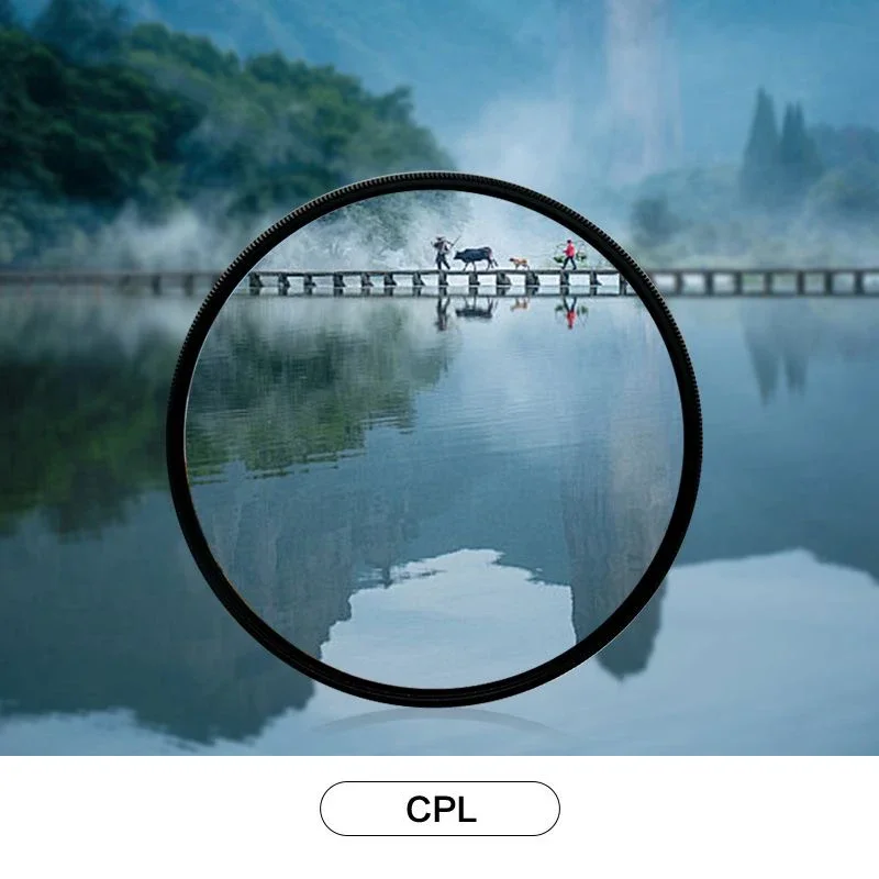 Световой фильтр для объектива 7 в 1 Комплекты УФ + CPL Закрытие 10 Белый Мягкий