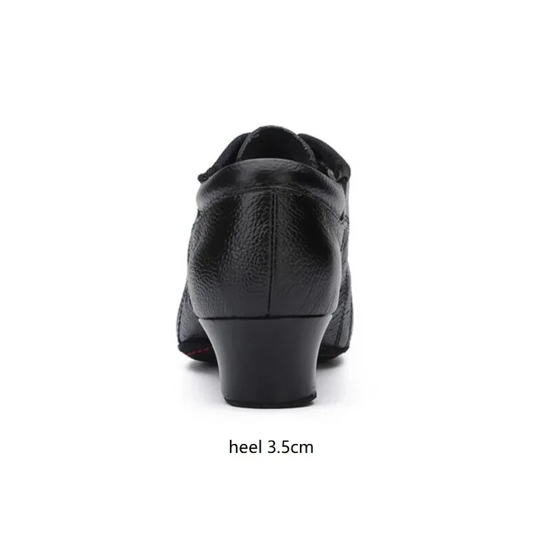 Sneakers Ballroom Leather Sports Shoes Perform Latin Shoes Man Soft Bottom Female Dancing Shoes Children Adult Ventilation