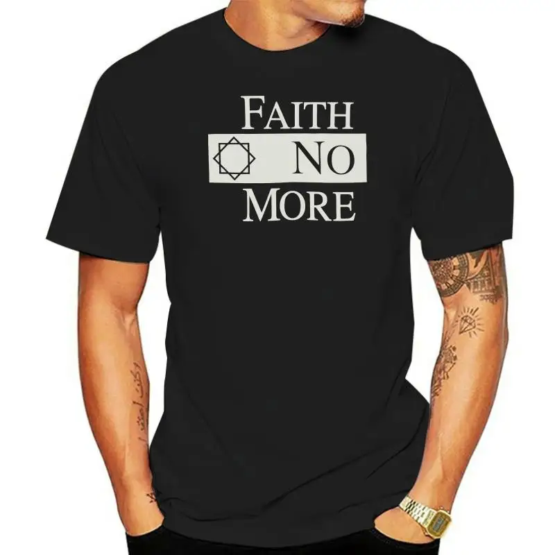 Faith No More Men's Classic Logo Red Slim Fit T-shirt Small Rockabilia 2022 New Arrival Men T Shirt