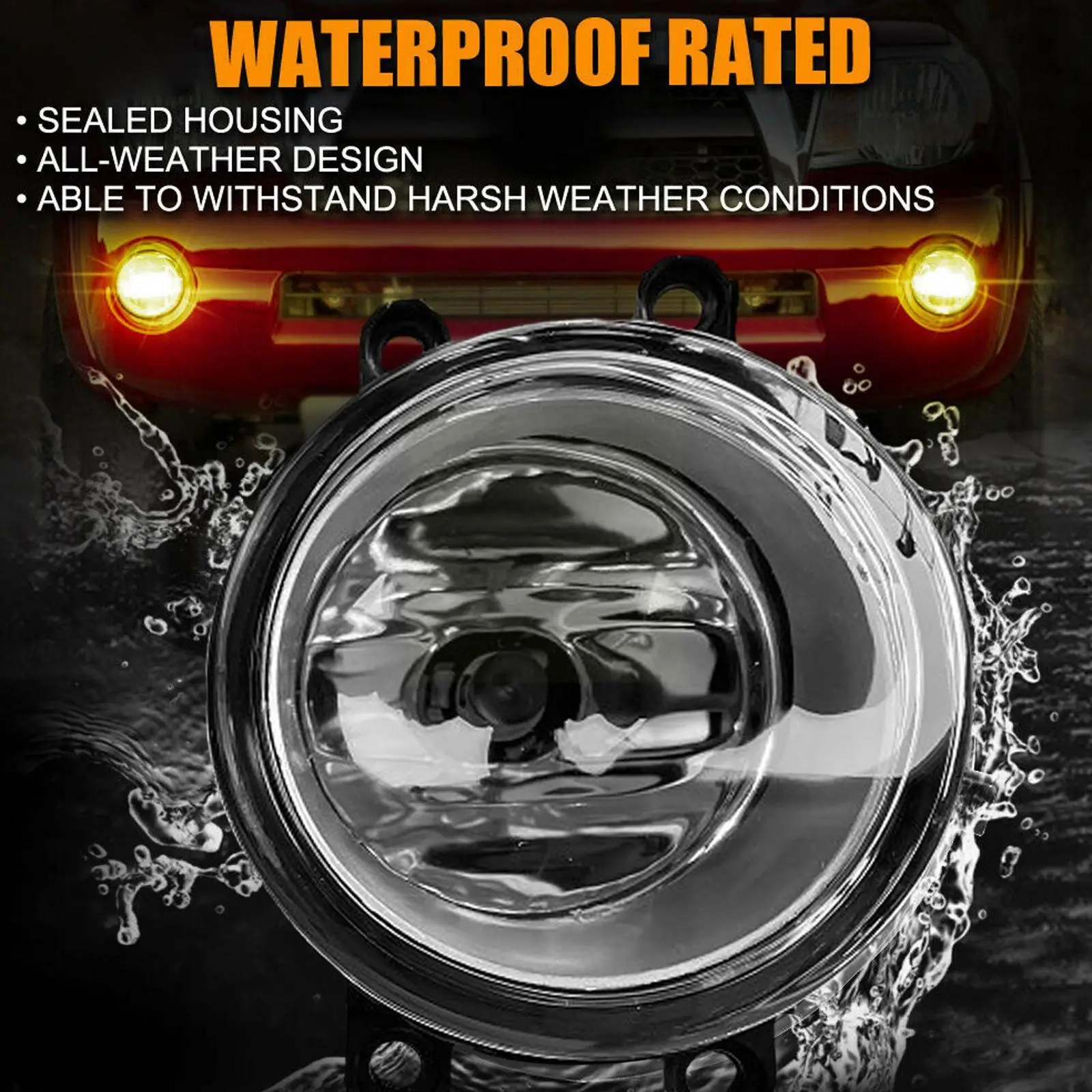 

Fog Light Driving Lamp H11 LED Bulbs 55W Right Left Light Side Accessories Headlights Fog Car Car Front LED C4V4