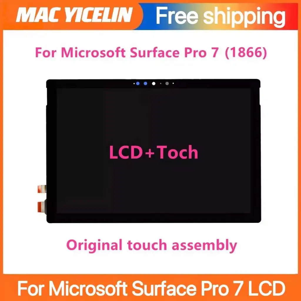 Оригинальный ЖК-дисплей для Microsoft Surface Pro 7 1866 Pro7 замены |