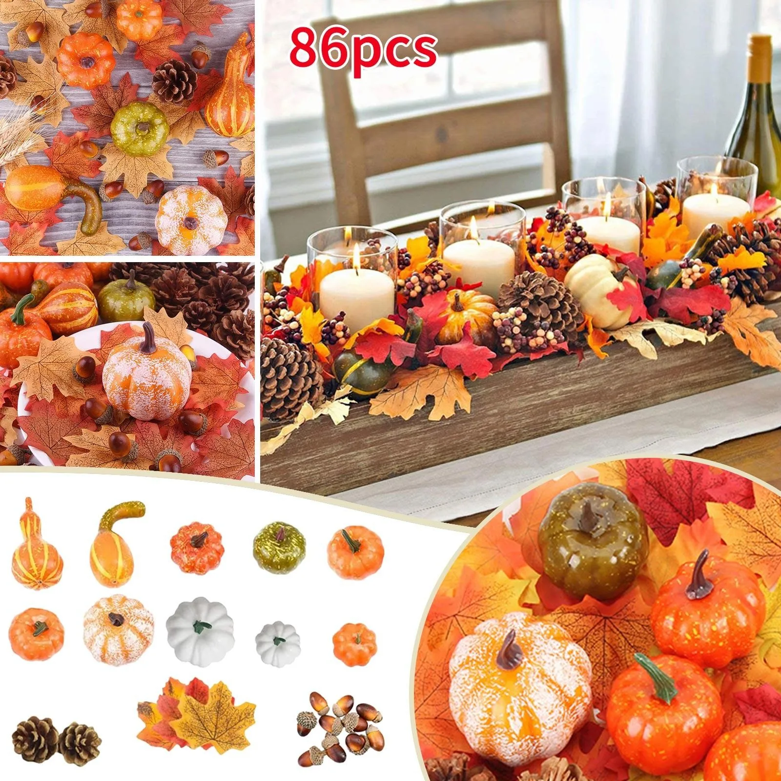 

Искусственная тыква, модель, украшение для глазного яблока, гигантские рождественские украшения, 24 дюйма, статуи мопса на открытом воздухе