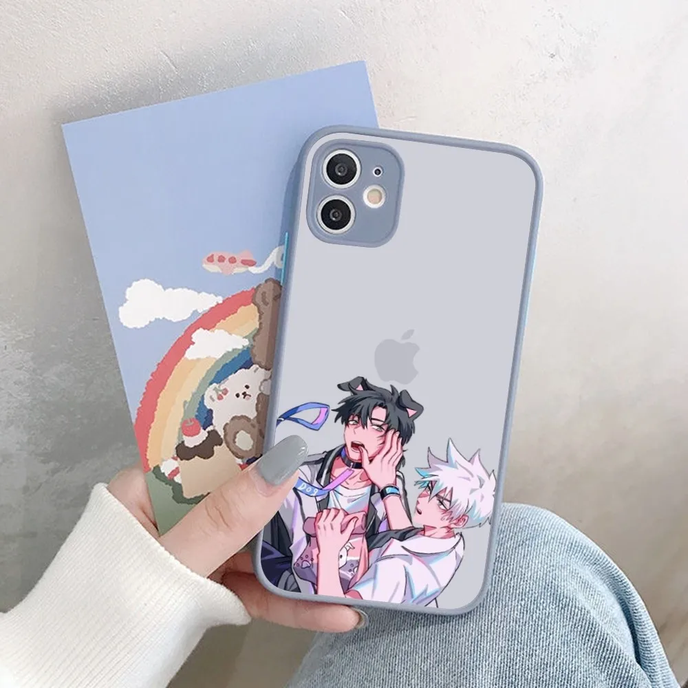 Фото Чехол для телефона Anime Link Click Time Agent для iPhone 14 11 12 13 Mini Pro Max 8 7 Plus X XR XS MAX, полупрозрачный матовый чехол №2