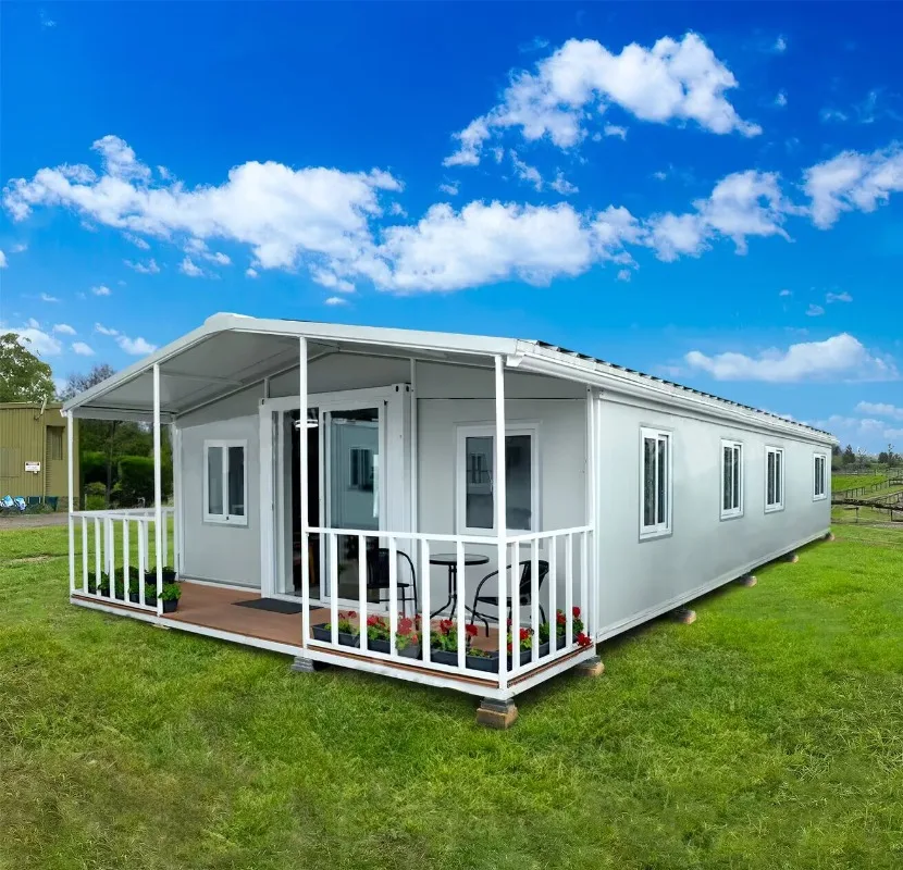 Tiny Homes для продажи Сборный мобильный расширяемый сборный контейнерный домик