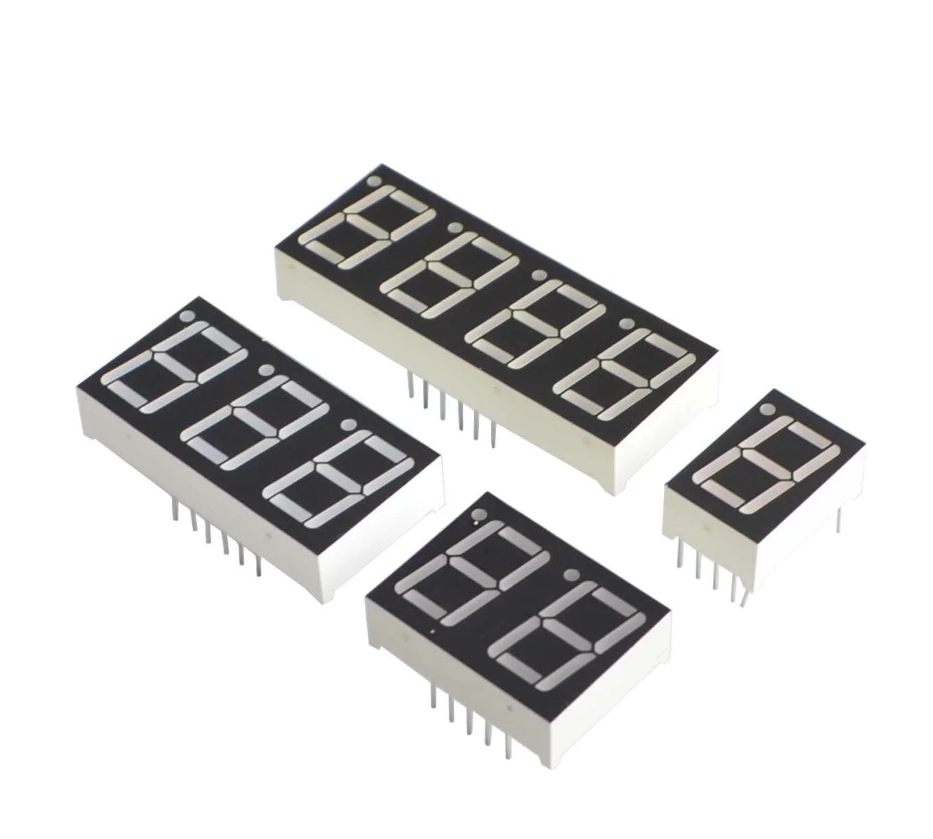 

5PCS 0.36inch 0.56 inch 7 Segment 1bit 2bit 3bit 4bit Digital Tube Red Common Cathode LED Digit Display module