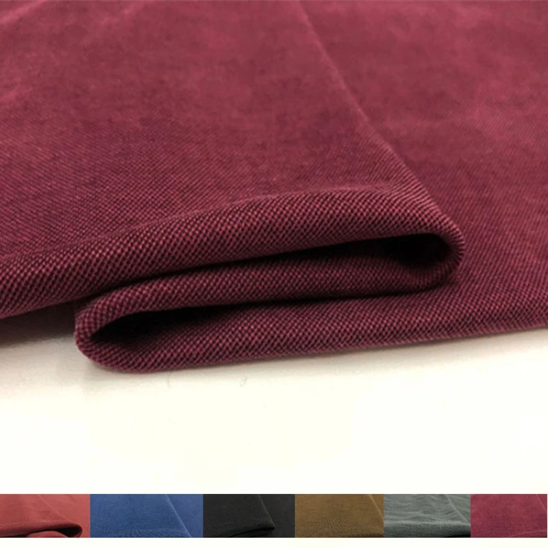 

Washed Glossy Silk Fabric Stretch Knitted Cupro Silk Sand Garment Dress Cotton for Sewing Sold by the Yard Material Wholesale