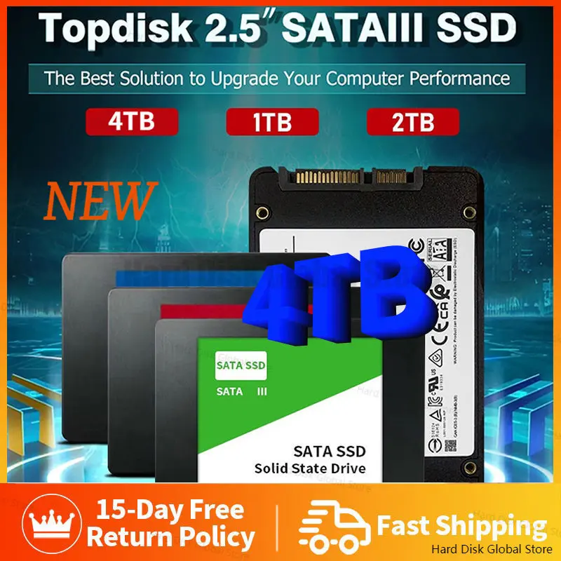 

Оригинальный высокоскоростной Внутренний твердотельный накопитель SATAIII на 1 ТБ, Внутренний накопитель для ПК/ноутбука, 2,5 дюйма