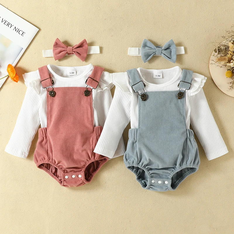 Long Sleeves Three Pieces Set 0-18 Months
