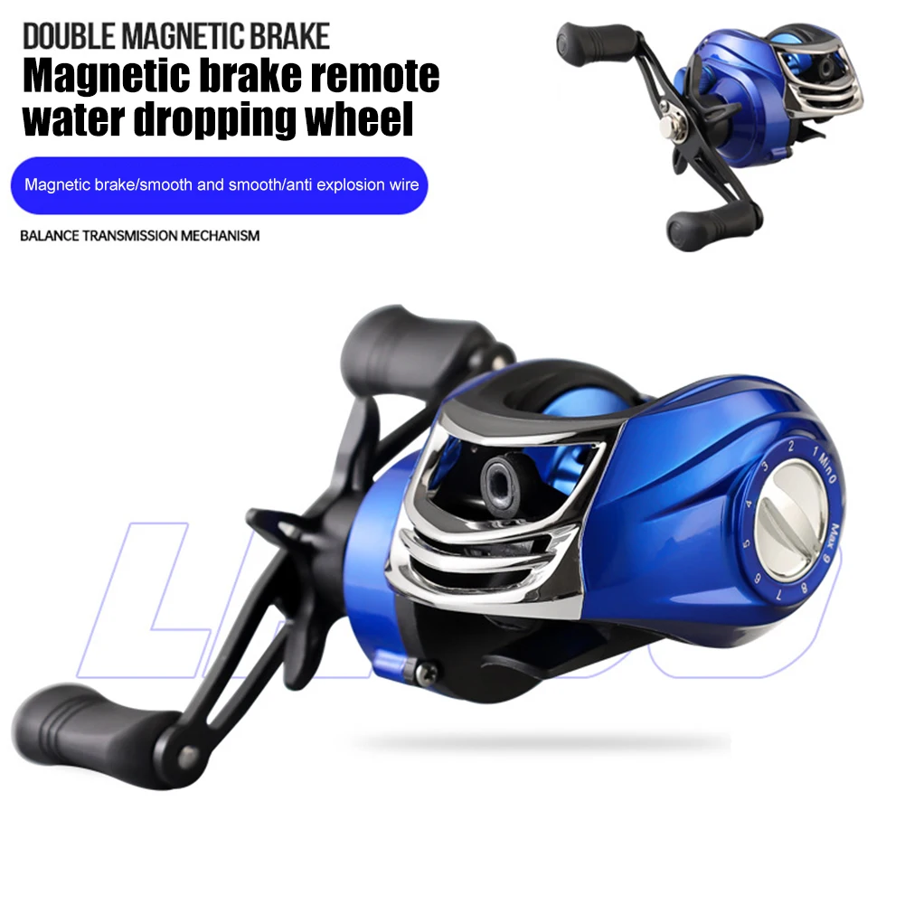 

Long-range Fishing Wheel Professional Baitcasting Fishing Reel Explosion-proof Line Lightweight for Sea River Lake Reservoir