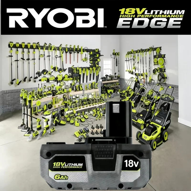 Фото Аккумулятор литий-ионный RYOBI 18V One+ P108, 100% оригинал, высокая емкость, для P104 P107 RB18L20 RB18L50 №3