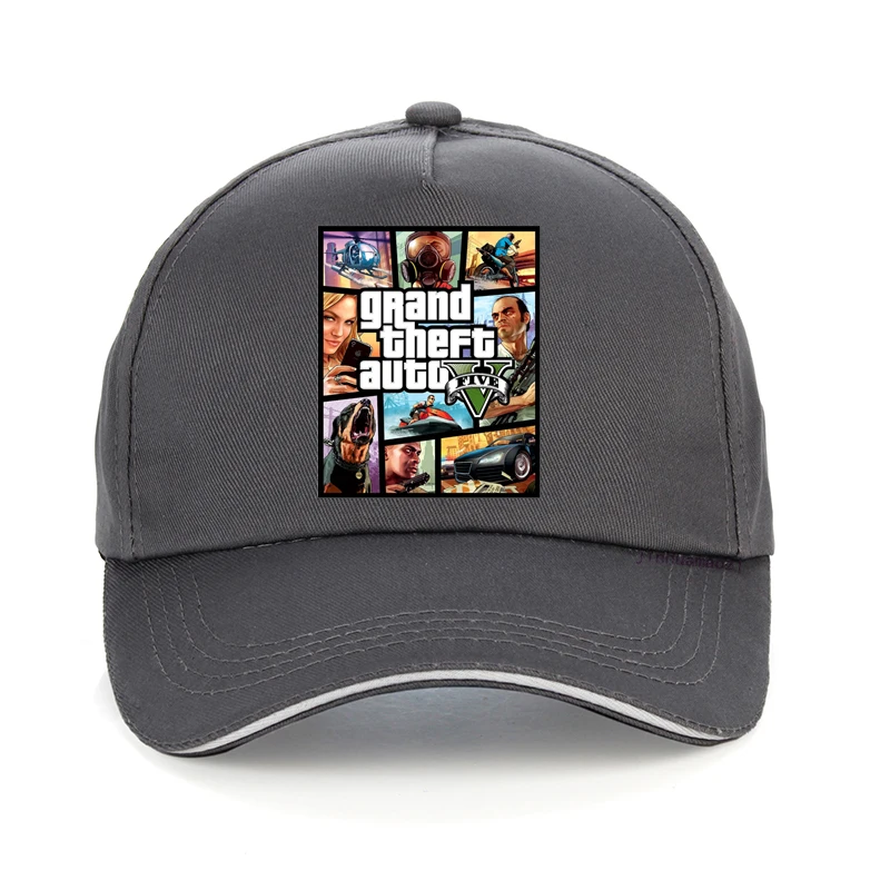 Модная брендовая кепка gta 5 мужская бейсболка из 100% хлопка косплей и женская в