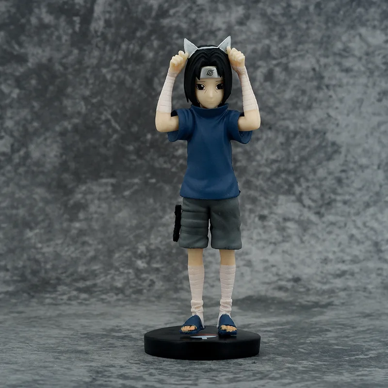 

15cm Childhood Uchiha Itachi Action Figures Anime Naruto Shippuden Figure PVC GK Model Kawaii Collection Toys Gift