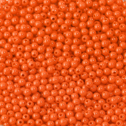 1000 шт. Акриловые круглые бусины 4 мм