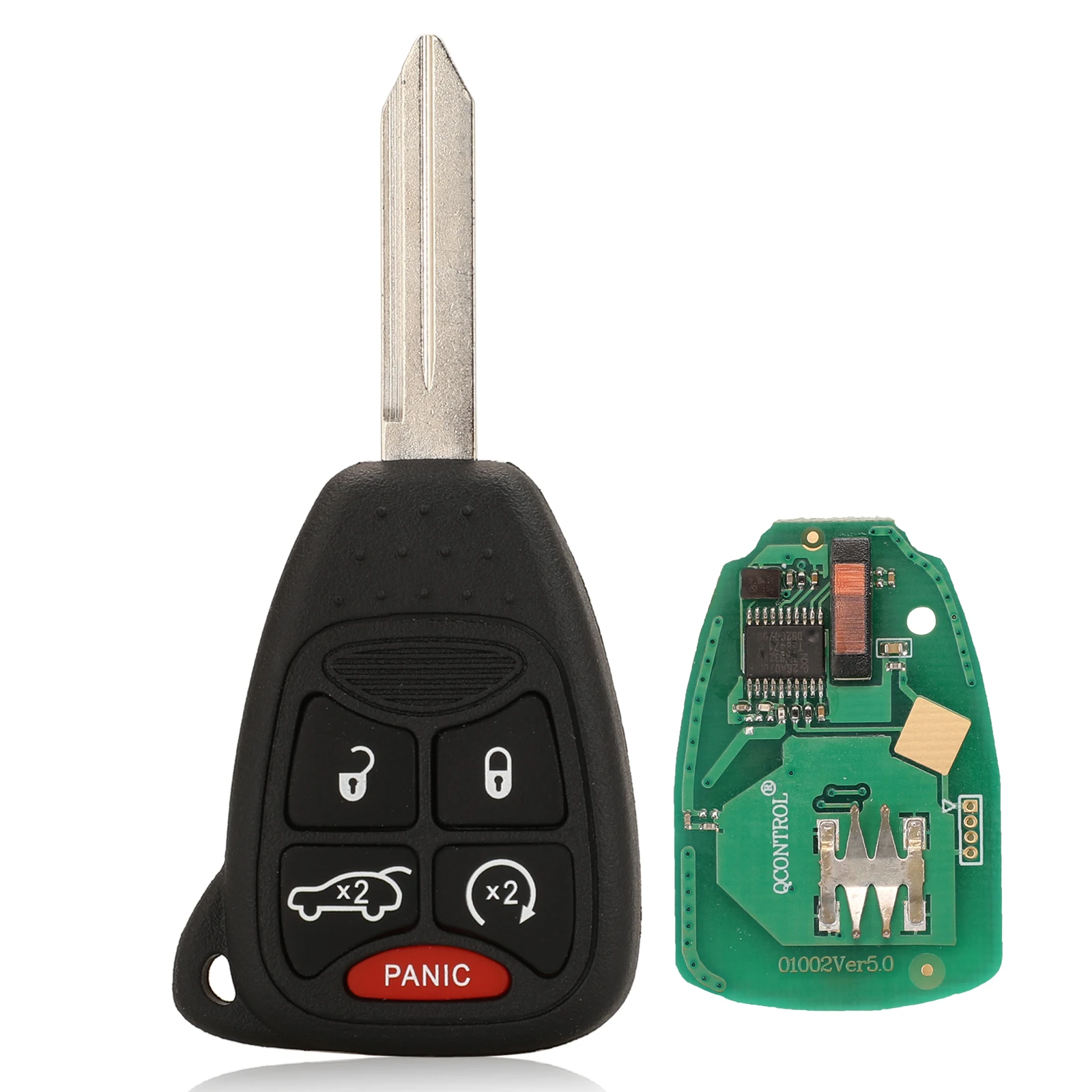 

jingyuqin OHT 692713 AA OHT 692427 AA 315 МГц/434 МГц для Jeep/Chrysler/Dodg 300 200, дистанционный автомобильный ключ ID46 PCF7941, чип 4/5 кнопок