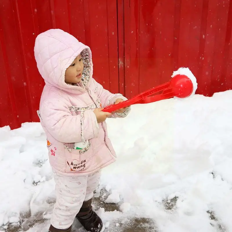 

1pc Portable Snowball Maker Clip Outdoor Fun Sports Outdoor Tools Balls Mold Toys Toy Fun Outdoor Kids Winter Gifts M3j8
