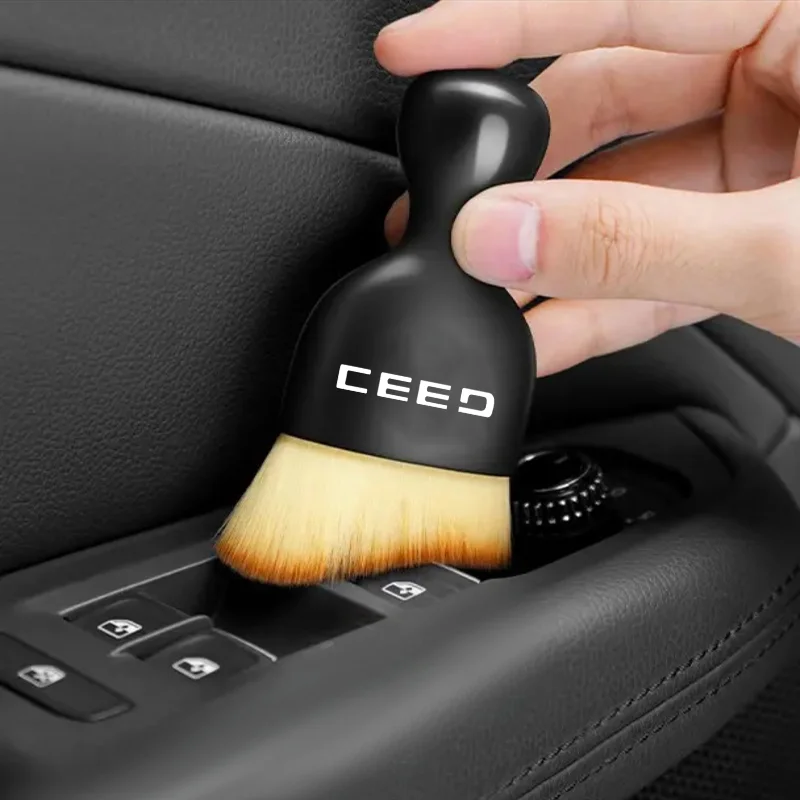 1 шт. щетка для чистки салона автомобиля мягкая удаления пыли с воздуховыпускного