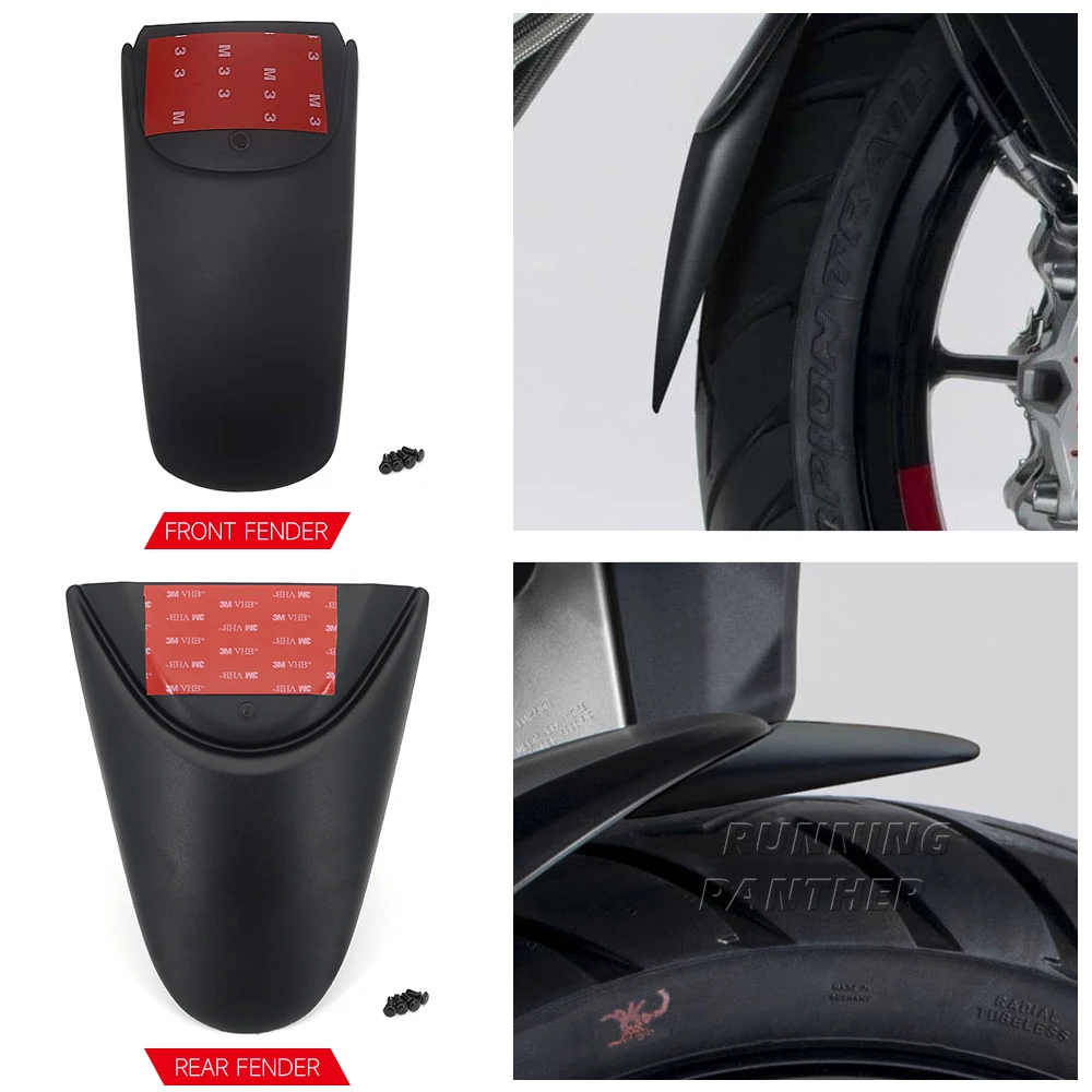 

Новый удлинитель переднего и заднего колеса мотоцикла, брызговик для Ducati Multistrada V4 S V4S 2021 2022