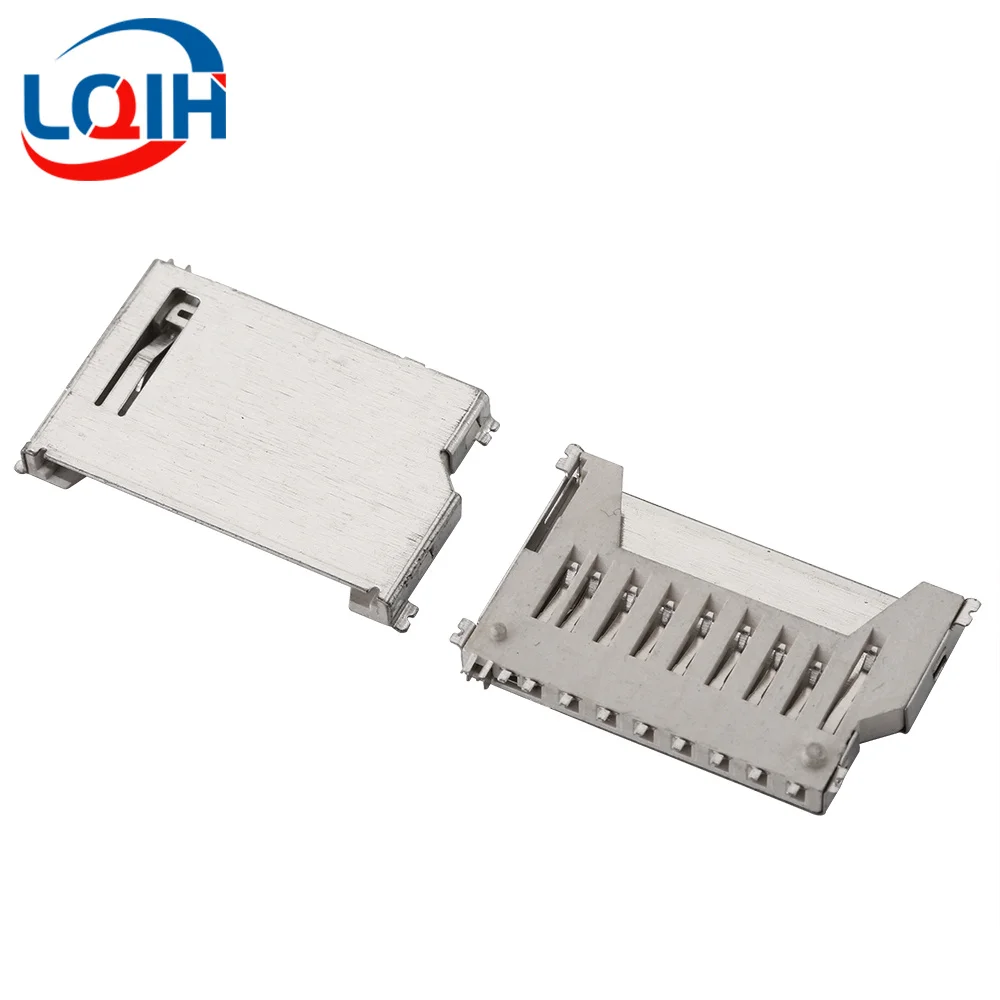 Фото SD/MINI/TF/SIM/NANO/MICRO Держатель карты Слот Держатель карты Модуль памяти Длинный корпус Короткий корпус с самоэластичным разъемом №2