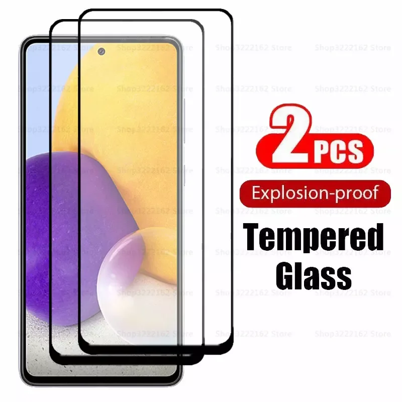 

2Pcs Protective Glass For Samsung Galaxy M12 A12 A32 4G A22 5G A51 Screen Tempered Film For Galaxy S20fe A12 A32 M32 Soft Glass