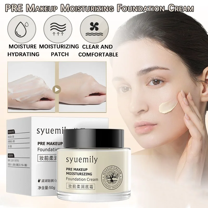 24H Увлажняющая основа для предварительного макияжа увлажняющая крем-праймер