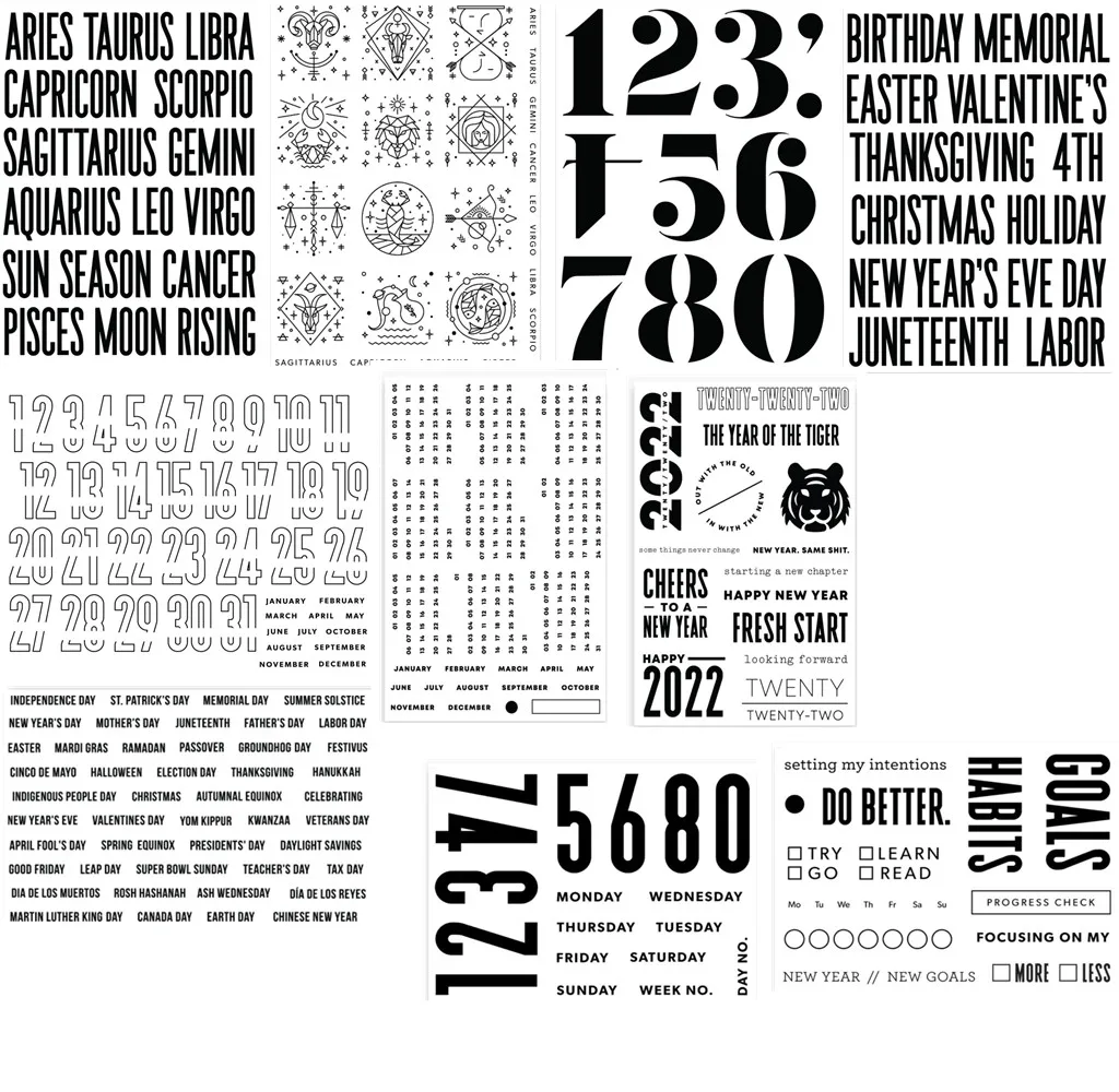 

NEW English Clear Stamp Transparent seal for DIY scrapbooking/Card Making A5055
