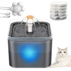 Поилка-фонтанчик для домашних животных, 2 л, с датчиком фильтра