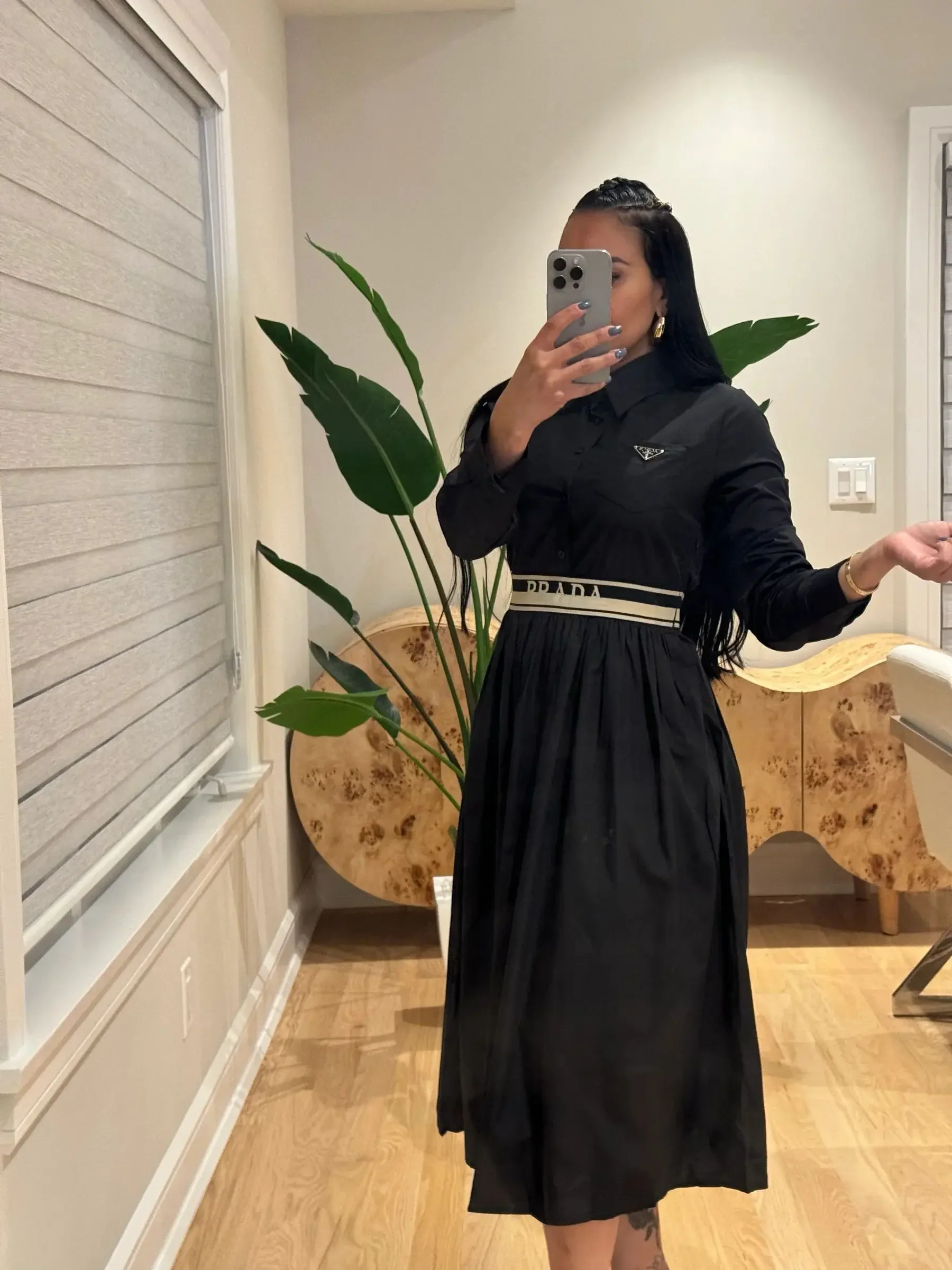 Осенний новый модный тренд ремень с чистым ветром утягивающий дизайн платья