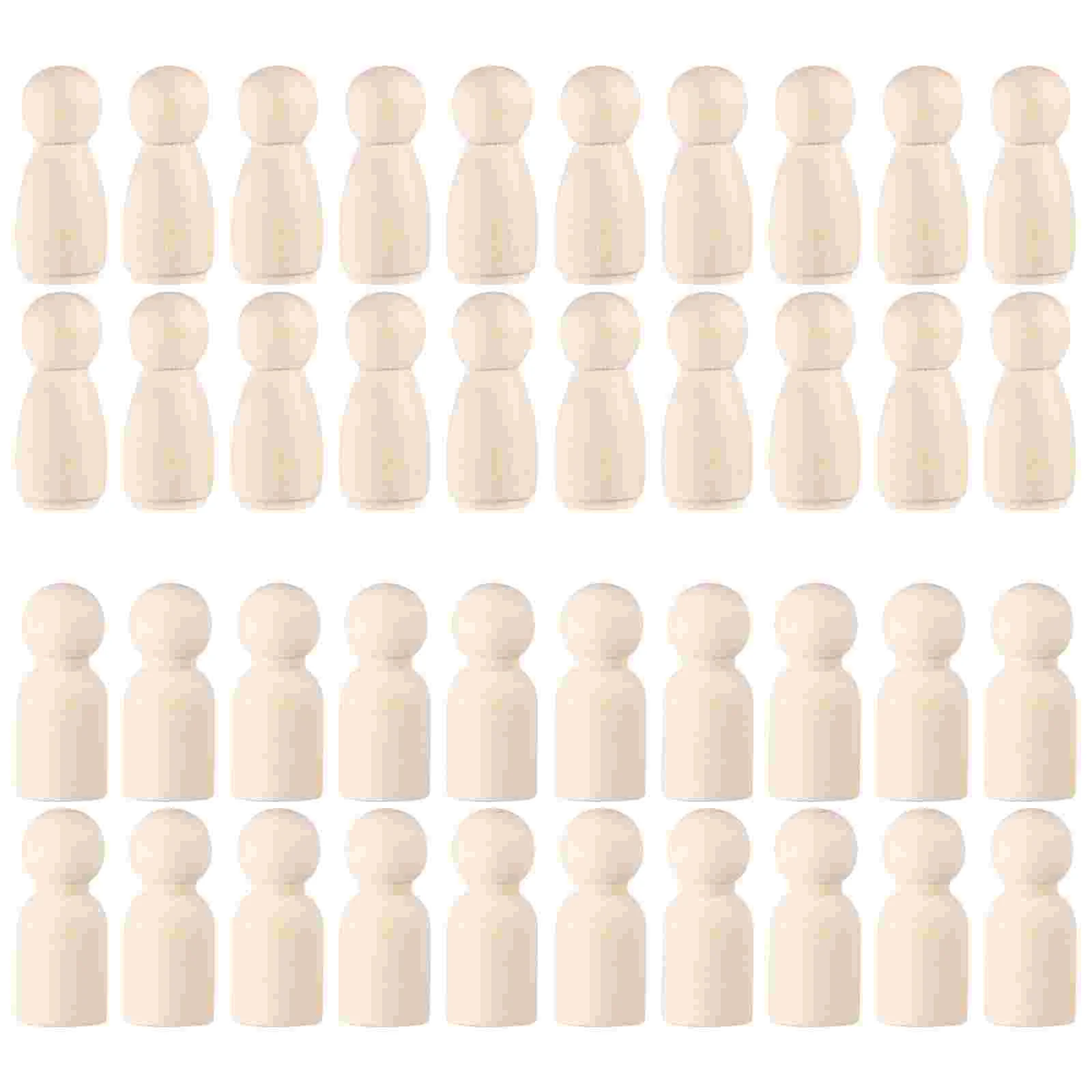 40 шт. палочки для рукоделия куклы Вальдорф деревянные поделки ручной работы