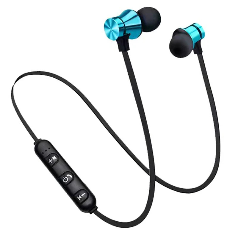 

Magnetic Wireless Earphone Bluetooth Earphone Stereo Sports Waterproof Earbuds Wireless in-ear Headset with Mic 4 color