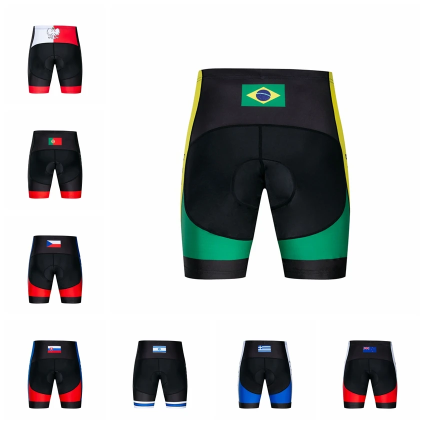 

2023 Cycling Shorts Men MTB Bike Shorts Padded Mountain Road Bottom Bicycle Tight Underwear Cycle Racing Black Brazil Israel Us
