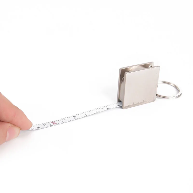 

2022 New Retractable Ruler Measure Tape Keychain Construction Tools Roulette Measuring Instruments Pocket Centimeter Woodworking